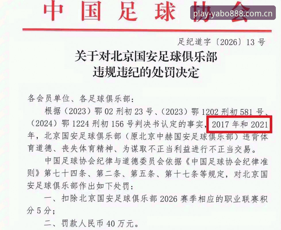 yabo888登录地址 中国足协最新禁足名单出炉,65人因行贿操控比赛受罚